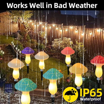 LED Garden Light Solar Mushroom Party Lighting - LED Garden Light - Nosinconn - Mad Fly Essentials