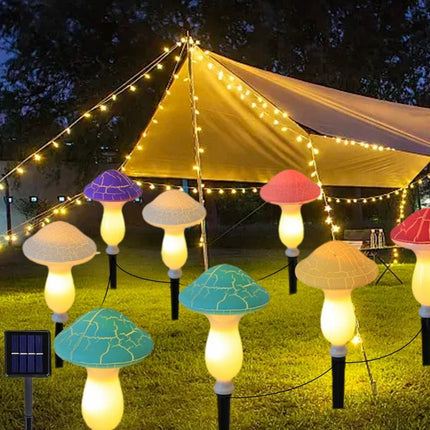 LED Garden Light Solar Mushroom Party Lighting - LED Garden Light - Nosinconn - Mad Fly Essentials