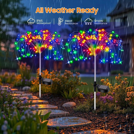 LED Garden Light Solar Waterproof Jellyfish Lawn Lamp - LED Garden Light - ZTree - Mad Fly Essentials
