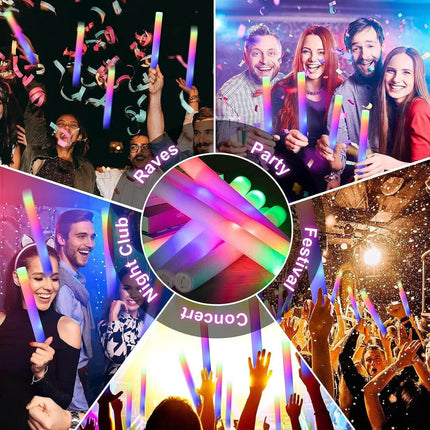 Glow Sticks RGB LED Party Light – Mad Fly Essentials