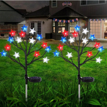 LED Landscape Light Red White Blue Star Solar Lights LED Landscape Light TIMULT Mad Fly Essentials