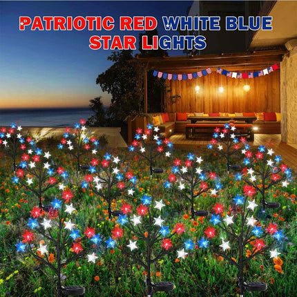LED Landscape Light Red White Blue Star Solar Lights LED Landscape Light TIMULT Mad Fly Essentials