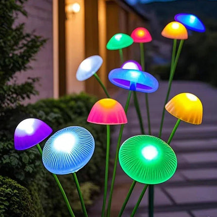LED Landscape Light Solar Jellyfish Mushroom Lamp - LED Landscape Light - LED FAIRY - Mad Fly Essentials