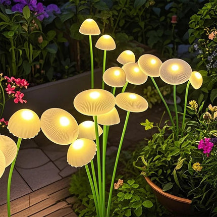 LED Landscape Light Solar Jellyfish Mushroom Lamp - LED Landscape Light - LED FAIRY - Mad Fly Essentials