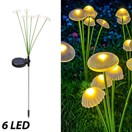 LED Landscape Light Solar Jellyfish Mushroom Outdoor Floral Lawn Lamp - LED Landscape Light - Vecli - Mad Fly Essentials