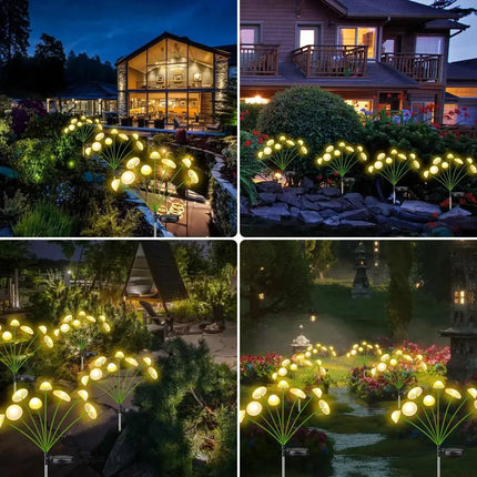 LED Landscape Light Solar Jellyfish Mushroom Outdoor Floral Lawn Lamp - LED Landscape Light - Vecli - Mad Fly Essentials