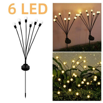 LED Landscape Light Solar Jellyfish Mushroom Outdoor Floral Lawn Lamp - LED Landscape Light - Vecli - Mad Fly Essentials