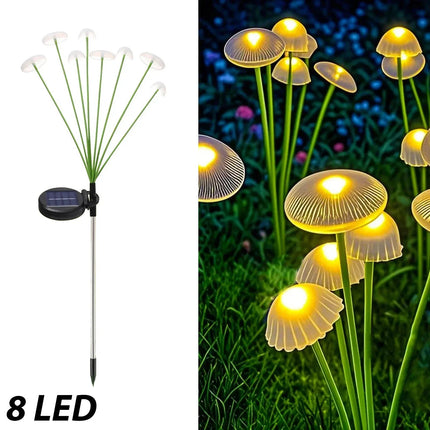 LED Landscape Light Solar Jellyfish Mushroom Outdoor Floral Lawn Lamp - LED Landscape Light - Vecli - Mad Fly Essentials