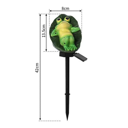 LED Landscape Light Solar Outdoor Frog Resin Lawn Lamp - LED Landscape Light - STRYVISM - Mad Fly Essentials