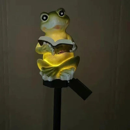 LED Landscape Light Solar Outdoor Frog Resin Lawn Lamp - LED Landscape Light - STRYVISM - Mad Fly Essentials