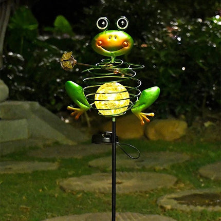LED Landscape Light Solar Outdoor Frog Resin Lawn Lamp - LED Landscape Light - STRYVISM - Mad Fly Essentials