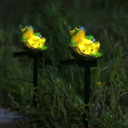 LED Landscape Light Solar Outdoor Frog Resin Lawn Lamp - LED Landscape Light - STRYVISM - Mad Fly Essentials