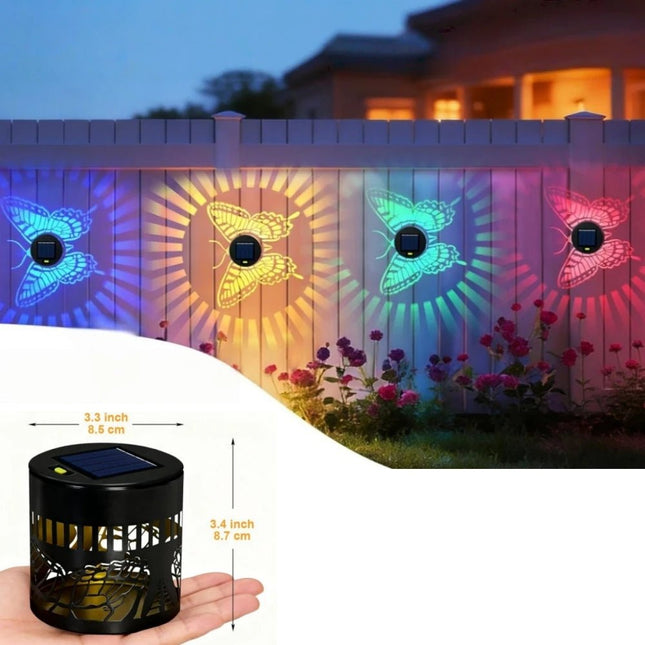 LED Landscape Light Solar RGBWW Shadow Projector Landscape Light - LED Landscape Light - Nosinconn - Mad Fly Essentials