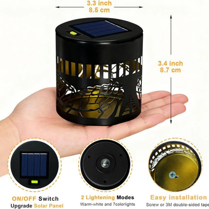 LED Landscape Light Solar RGBWW Shadow Projector Landscape Light - LED Landscape Light - Nosinconn - Mad Fly Essentials