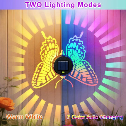 LED Landscape Light Solar RGBWW Shadow Projector Landscape Light - LED Landscape Light - Nosinconn - Mad Fly Essentials