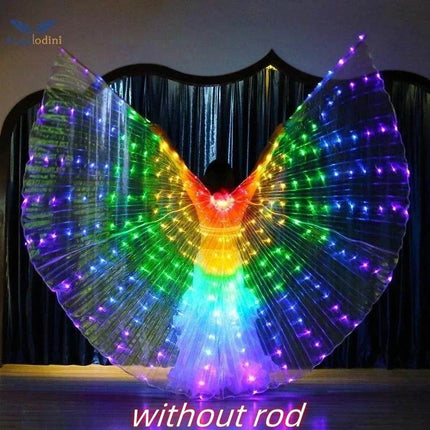 LED Luminescent Belly Dancing Cloak Costume - Costume - LEDP - Mad Fly Essentials