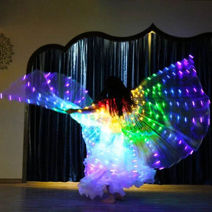 LED Luminescent Belly Dancing Cloak Costume - Costume - LEDP - Mad Fly Essentials