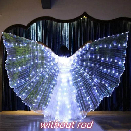 LED Luminescent Belly Dancing Cloak Costume - Costume - LEDP - Mad Fly Essentials
