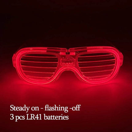 LED 3D Glasses Party Essentials - Mad Fly Essentials