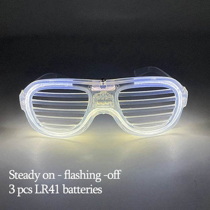 LED Luminous Club Music 3D Glasses Party Essentials - Party Essentials - YEAHUI EL - Mad Fly Essentials