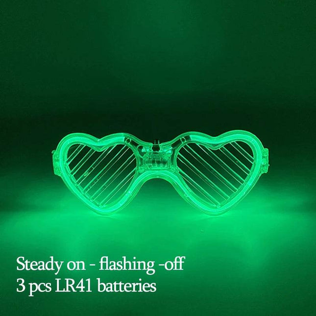 LED Luminous Club Music 3D Glasses Party Essentials - Party Essentials - YEAHUI EL - Mad Fly Essentials