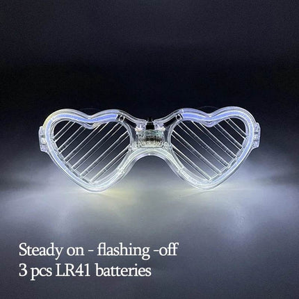 LED Luminous Club Music 3D Glasses Party Essentials - Party Essentials - YEAHUI EL - Mad Fly Essentials