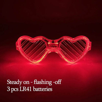 LED Luminous Club Music 3D Glasses Party Essentials - Party Essentials - YEAHUI EL - Mad Fly Essentials