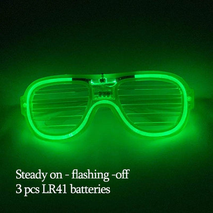 LED Luminous Club Music 3D Glasses Party Essentials - Party Essentials - YEAHUI EL - Mad Fly Essentials