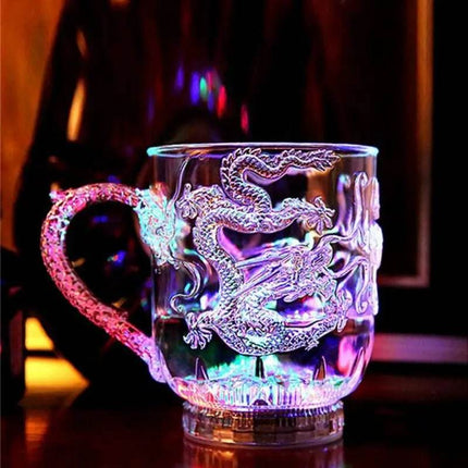 LED Color Changing Dragon Coffee Mug - Mad Fly Essentials