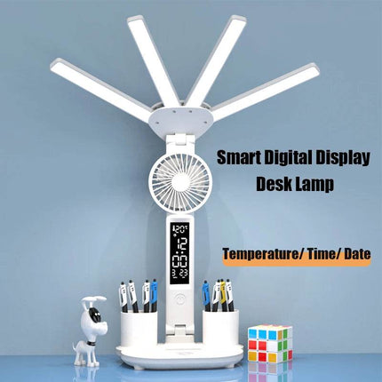 LED Multifunctional Fan Table Desk Lamp - Desk Lamp - COLSUR - Mad Fly Essentials