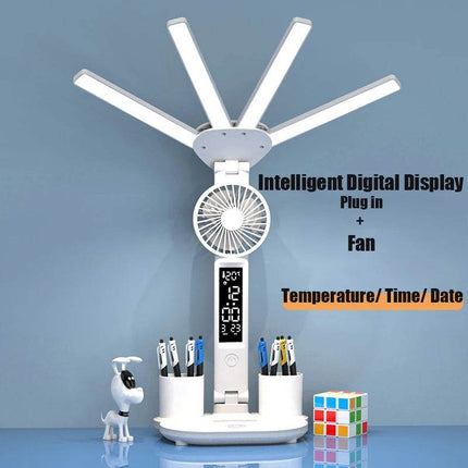 LED Multifunctional Fan Table Desk Lamp - Desk Lamp - COLSUR - Mad Fly Essentials