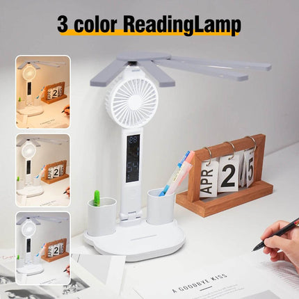 LED Multifunctional Fan Table Desk Lamp - Desk Lamp - COLSUR - Mad Fly Essentials