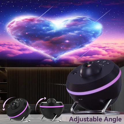LED Night Light 12N1 Galaxy Star Meteor Projector - LED Night Light - TouCloud - Mad Fly Essentials