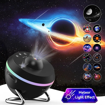 LED Night Light 12N1 Galaxy Star Meteor Projector - LED Night Light - TouCloud - Mad Fly Essentials