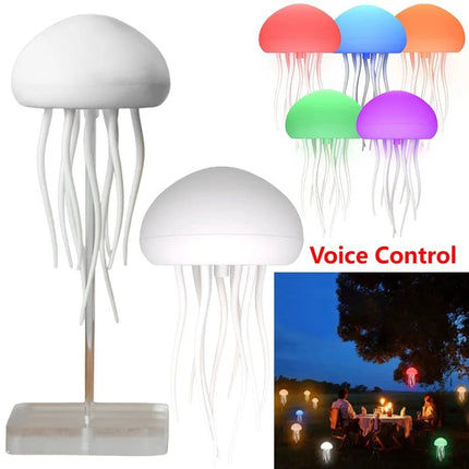 LED Night Light Cartoon Jellyfish RGB Lamp - LED Night Light - Trisdar - Mad Fly Essentials