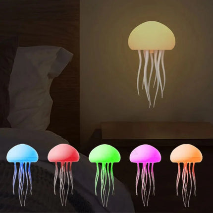 LED Night Light Cartoon Jellyfish RGB Lamp - LED Night Light - Trisdar - Mad Fly Essentials