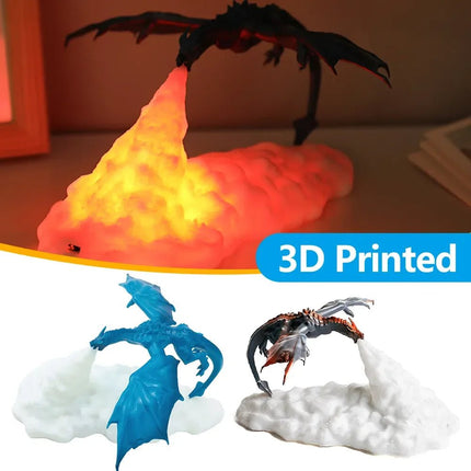 LED Night Light Dragon Shaped USB 3D Night Light - LED Night Light - IWP - Mad Fly Essentials