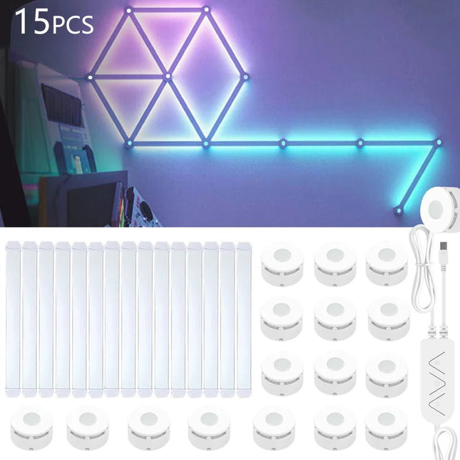 LED Night Light Dynamic Smart 16M+ Colors RGB Wall Strip Night Light - LED Night Light - AIOPP - Mad Fly Essentials