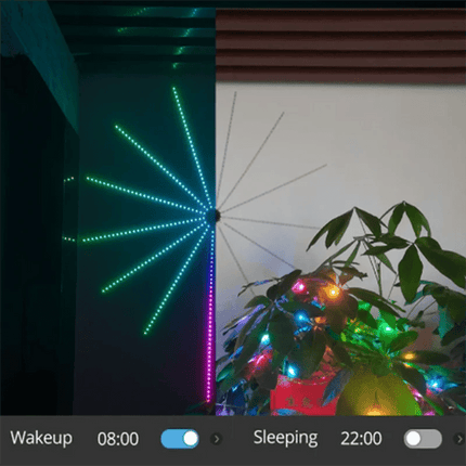 LED Night Light Fireworks RGB Dream Meteor Lamp - LED Night Light - LiHangStar - Mad Fly Essentials