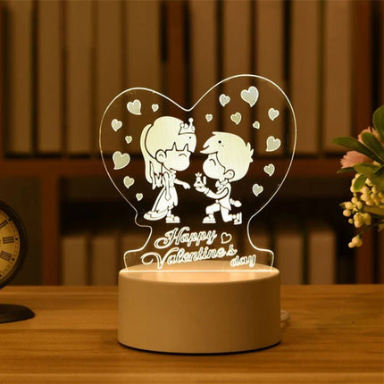 LED Night Light Funny Cat 3D Optical Illusion Night Lamp - LED Night Light - LEDIT - Mad Fly Essentials