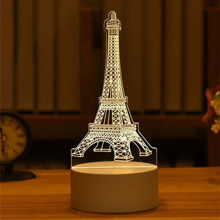 LED Night Light Funny Cat 3D Optical Illusion Night Lamp - LED Night Light - LEDIT - Mad Fly Essentials