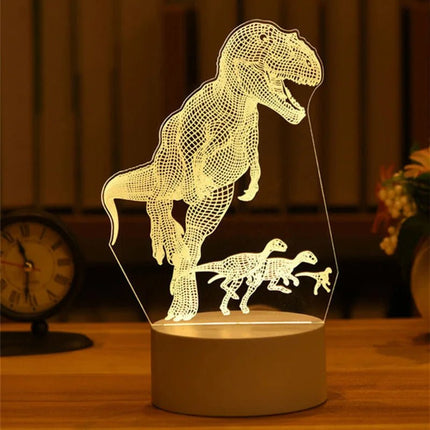 LED Night Light Funny Cat 3D Optical Illusion Night Lamp - LED Night Light - LEDIT - Mad Fly Essentials