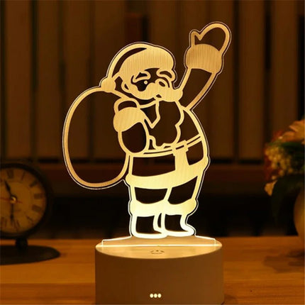 LED Night Light Funny Cat 3D Optical Illusion Night Lamp - LED Night Light - LEDIT - Mad Fly Essentials