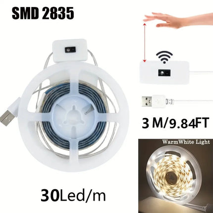 LED Night Light Hand Sensor Under Cabinet USB Night Light - LED Night Light - RXUNS - Mad Fly Essentials