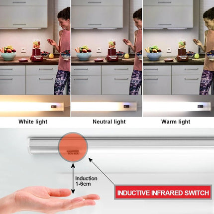 LED Night Light Hand Sweep Sensor Under Cabinet Night Light - LED Night Light - Plutus-Quinn - Mad Fly Essentials