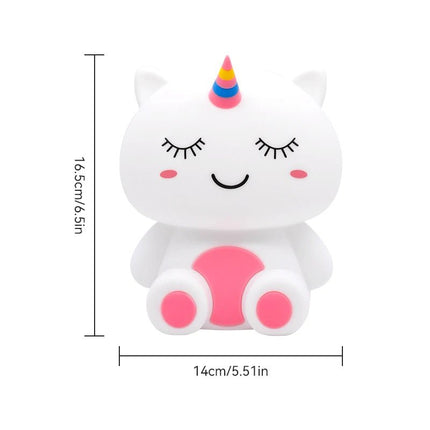 LED Night Light Kids Room 3D Rechargeable USB Lamp - LED Night Light - Miwat - Mad Fly Essentials