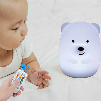 LED Night Light Kids Room 3D Rechargeable USB Lamp - LED Night Light - Miwat - Mad Fly Essentials