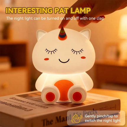 LED Night Light Kids Room 3D Rechargeable USB Lamp - LED Night Light - Miwat - Mad Fly Essentials