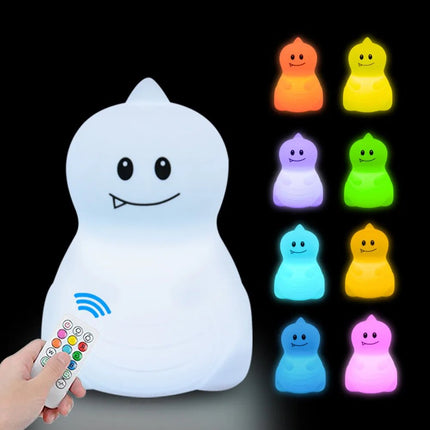 LED Night Light Kids Room 3D Rechargeable USB Lamp - LED Night Light - Miwat - Mad Fly Essentials
