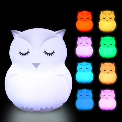 LED Night Light Kids Room 3D Rechargeable USB Lamp - LED Night Light - Miwat - Mad Fly Essentials